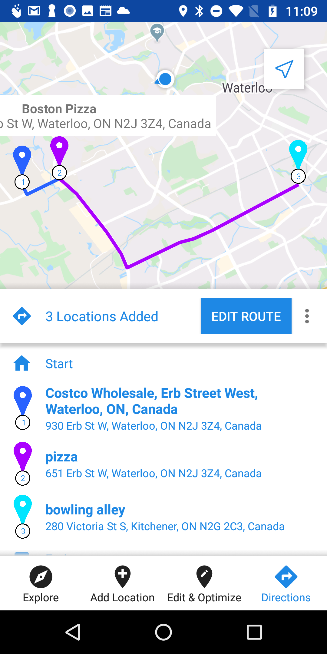 Route Planner